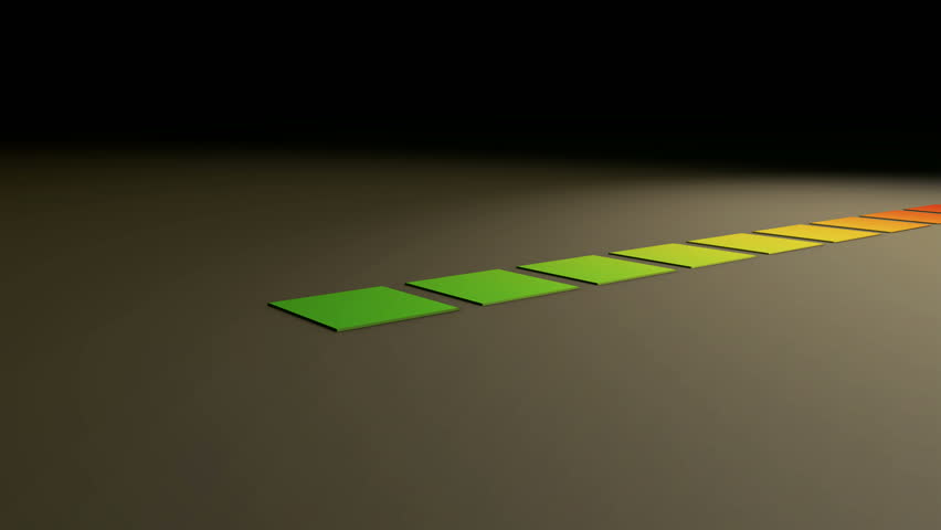 bar chart or graph symbolizing loss
