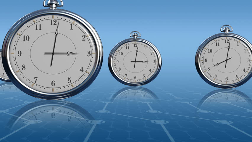 Different time in global financial centers