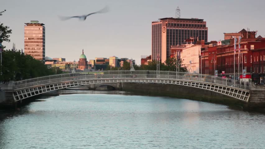 Liffey Bridge, Dublin, Ireland