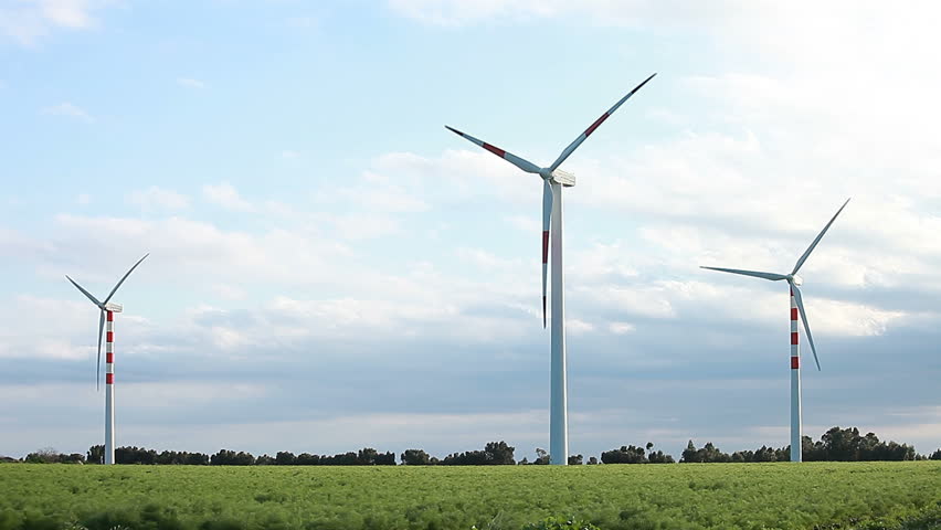 Wind turbine. Alternative energy.