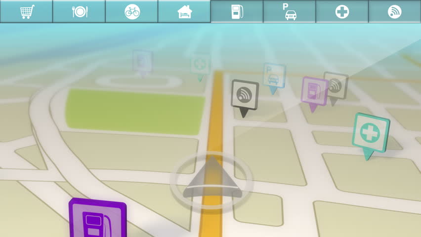 GPS Location Services/Points of Interest Demo