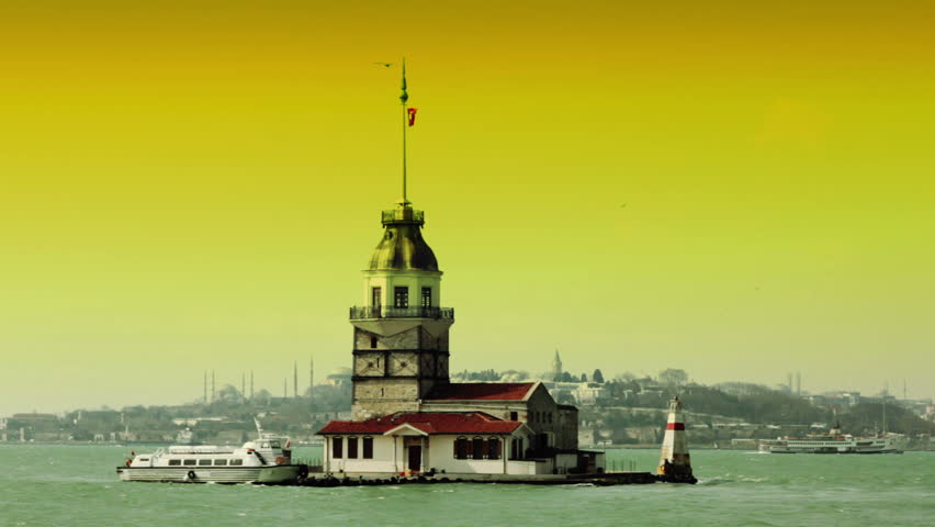 Maiden Tower in Istanbul