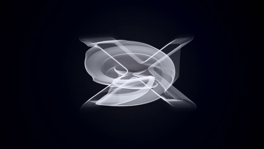 Countdown smokey ethereal morphing numbers counting down from X (10) to 0.