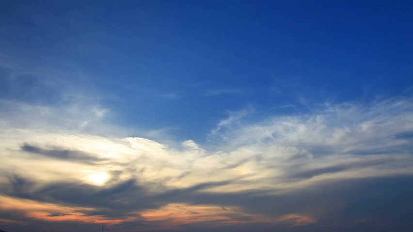 sunset sky