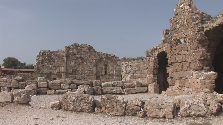 antic ruins of Side