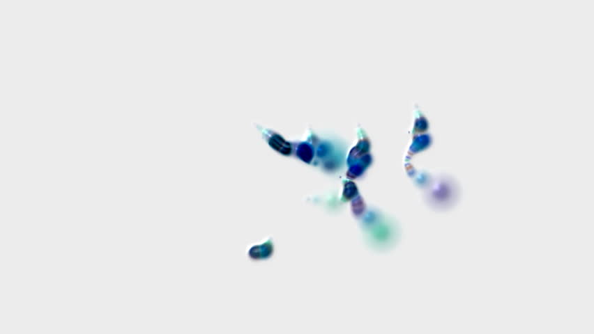 wiggly maggot,flow mitochondria and micro,cell and spores.