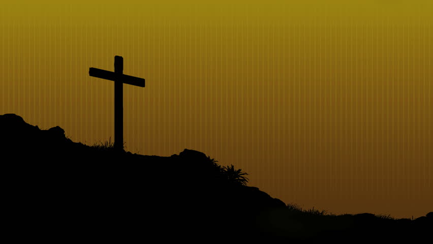 Sunrise Behind Cross 