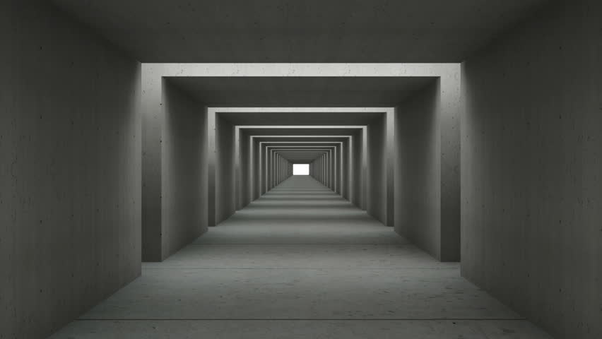 concrete tunnel