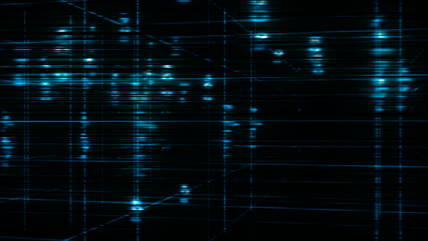 world in data blue