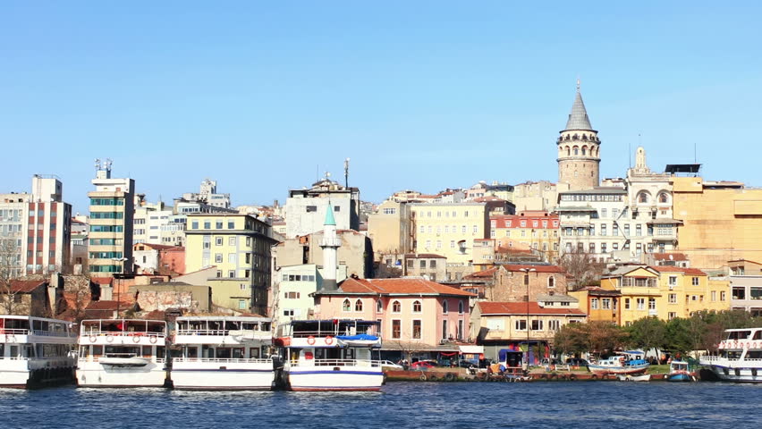 Golden Horn, Istanbul in Summer Time 