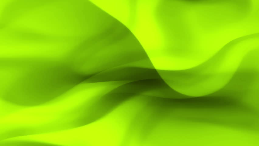 Fluid liquid water colorful motion swirls curves creating a random fractal abstract green wallpaper.