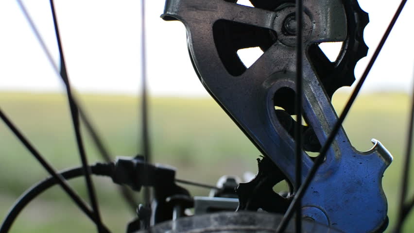 mechanism bike closeup