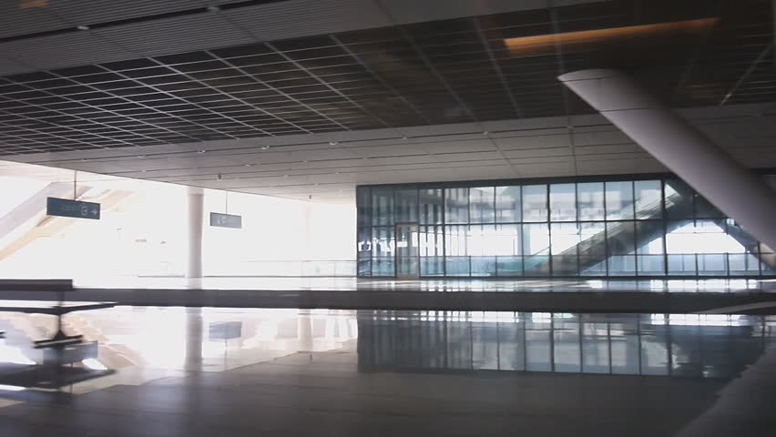 High speed train leaving railway station