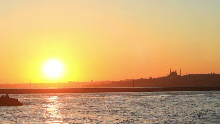 Sundown in Istanbul 