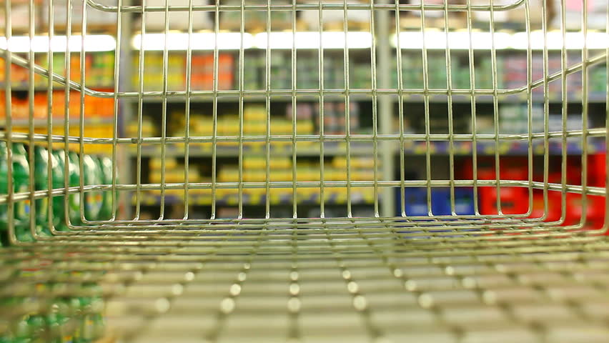 Shopping wagon chart time lapse