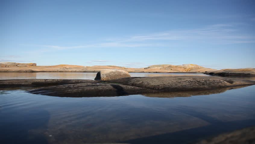 Rocky coast in Norway (Verdens Ende) Full HD