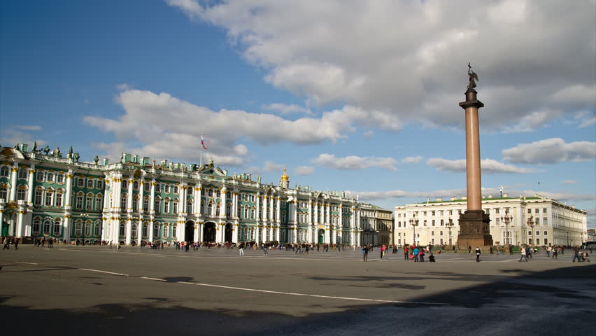 The State Hermitage Museum in St Petersburg, Russia