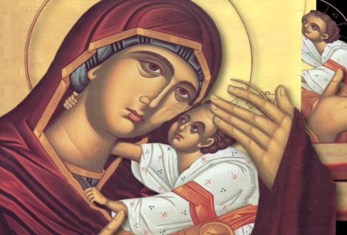 Virgin Mary and Jesus