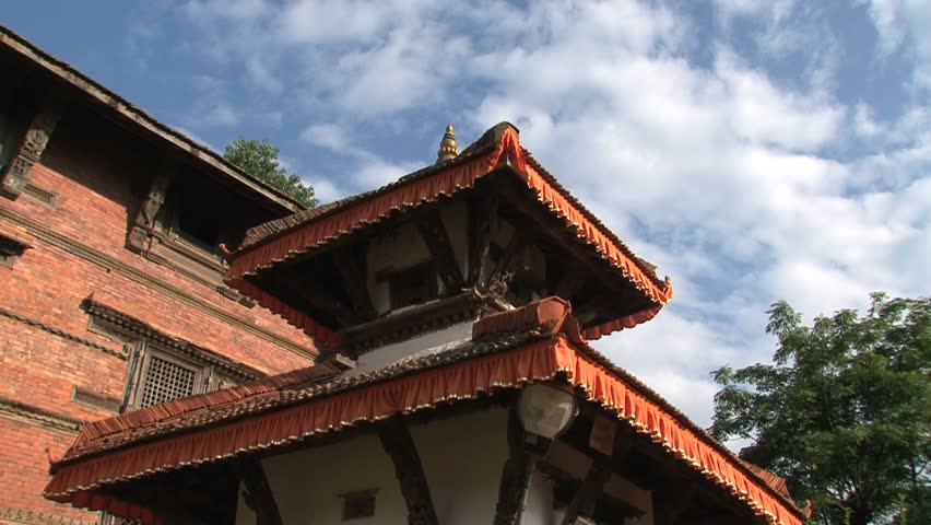 Detail of a Nepalese monastery
