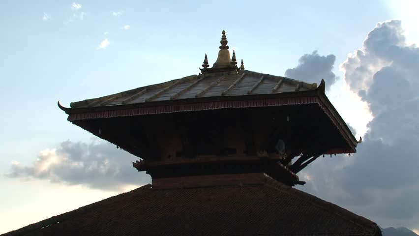 Detail of a temple in Nepal