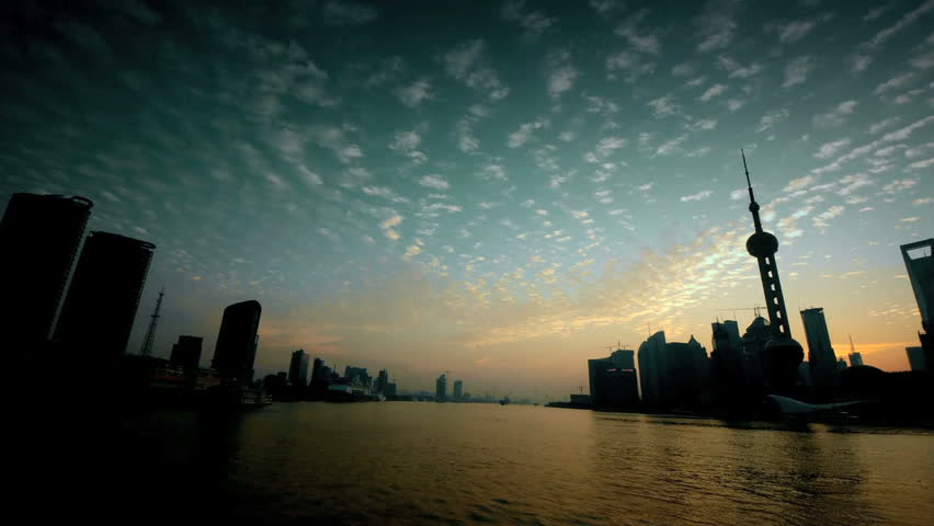 shanghai time-lapse.