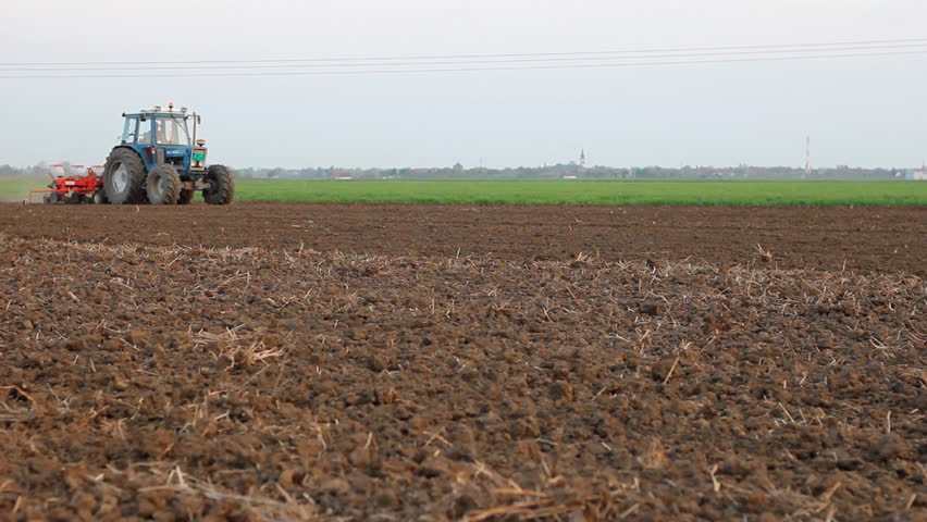 Seeder for sowing in a field