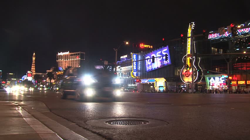 LAS VEGAS, NEVADA - CIRCA OCTOBER 2010: Las Vegas nightlife.