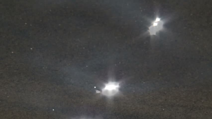 Light reflexion in the water