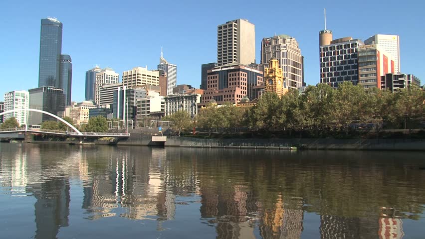 Melbourne city skyline (daytime)
