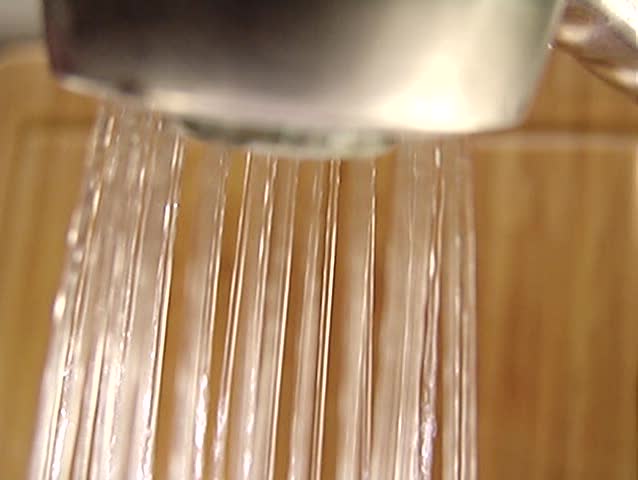 Fast Flowing Water Streams Shower