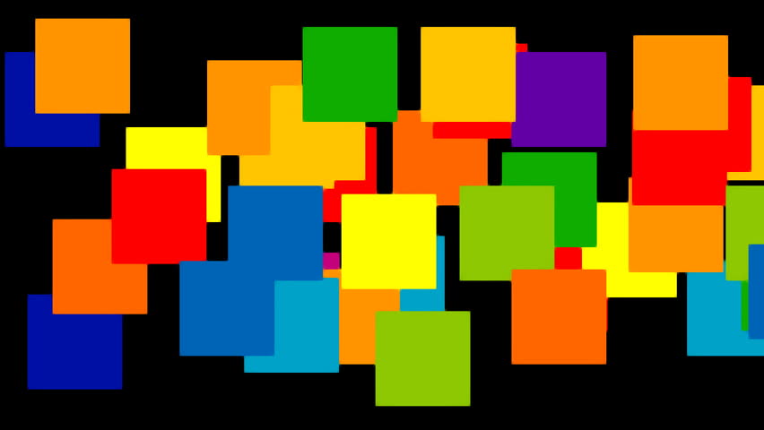 Animated moving rectangles usable for background. (HD720/30fps).