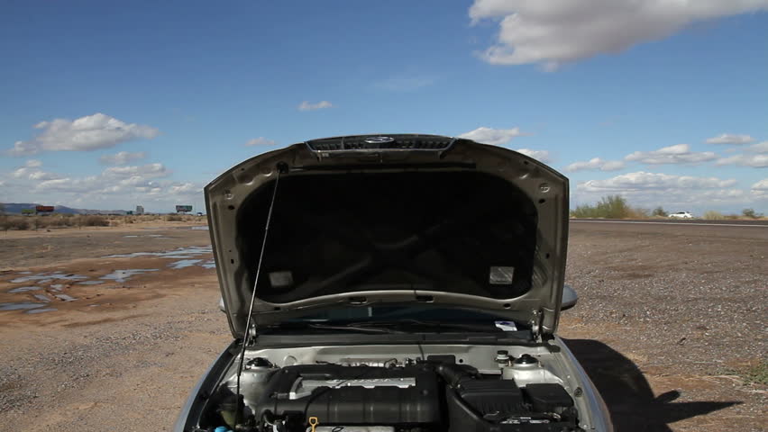 Broken Down Car