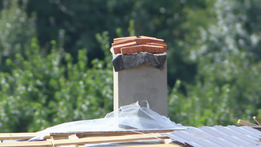 Construction project for stove smokestack