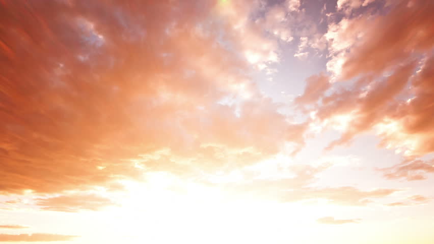 Pastel sunset time lapse