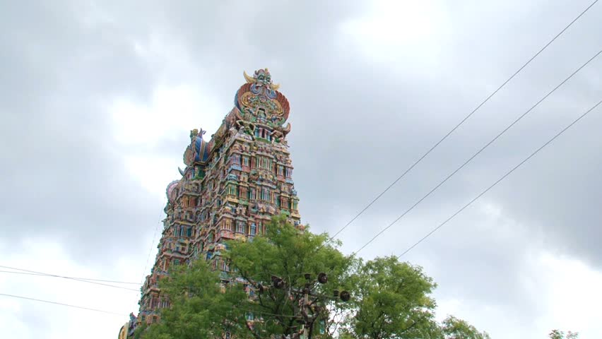 The Meenakshi Temple in Madurai, India