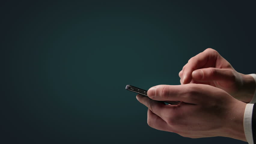 Touch screen mobile phone with profit chart. Technology mobile. Graphs showing rise and fall in profits or earnings.  Financial diagrams. 