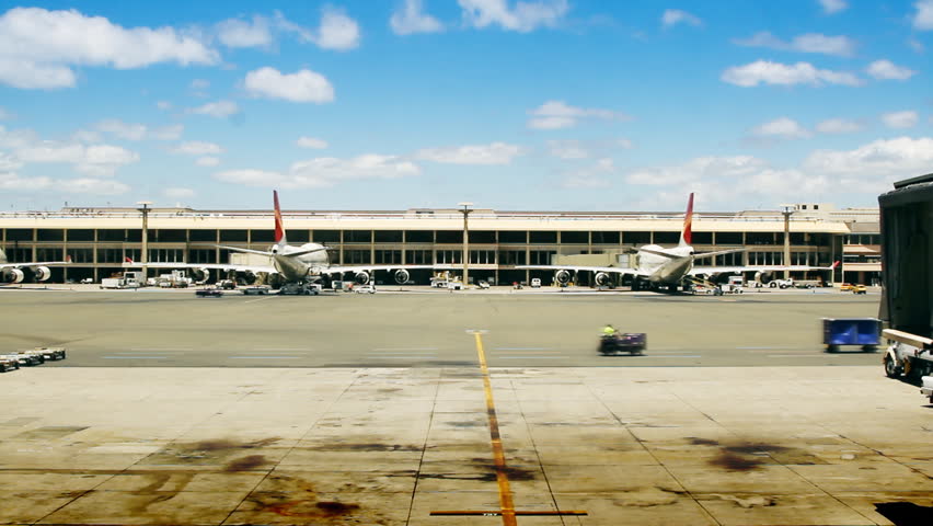 Airport Gates, Planes and Tarmac