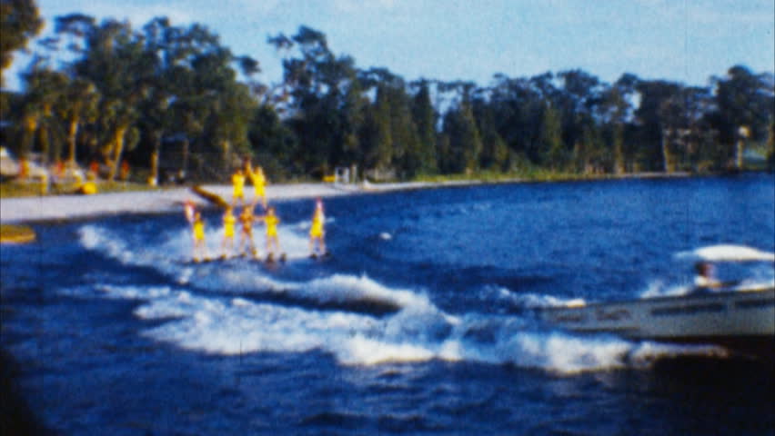Water Ski Show Archival 1960s