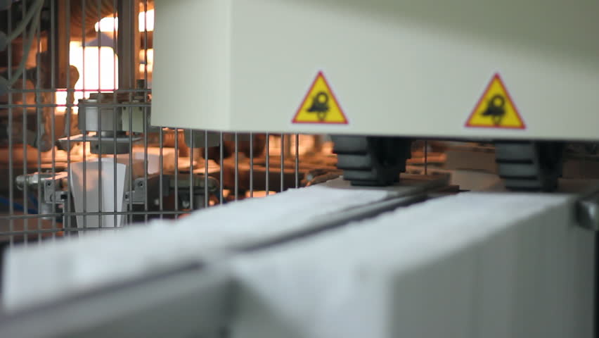 Packing of sugar in sugar factory