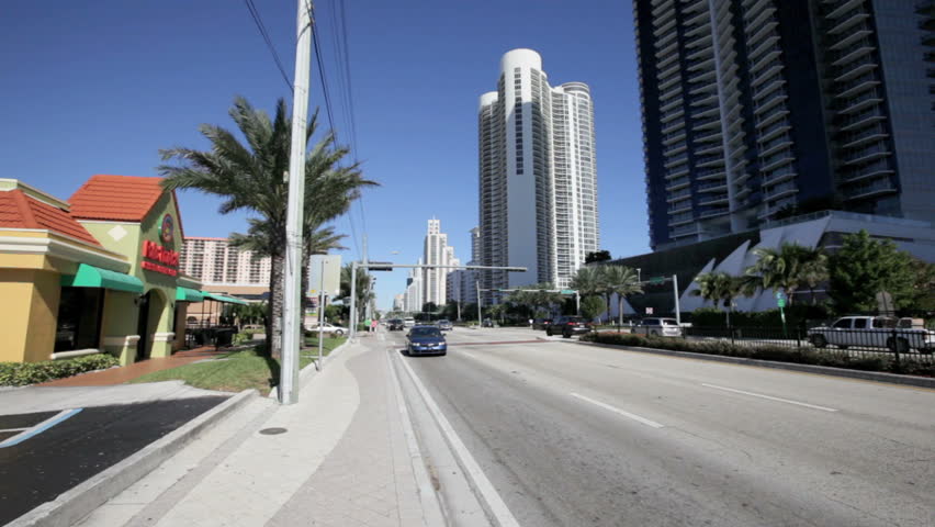 SUNNY ISLES BEACH, FLORIDA - DECEMBER 28: Sunny Isles Beach is centrally located minutes from Bal Harbour and Aventura, December 28th, 2011, Sunny Isles Beach, FL, United States. 