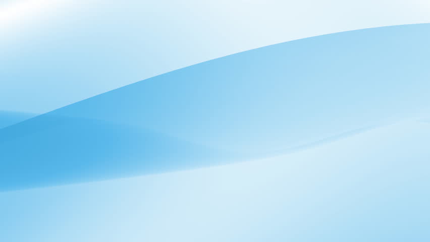 A looping blue wave gently flows over a white background. Use as a background.