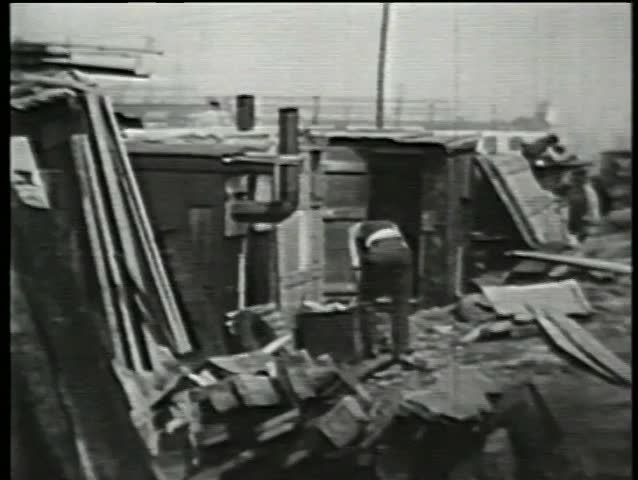 Shanty town, 1930s