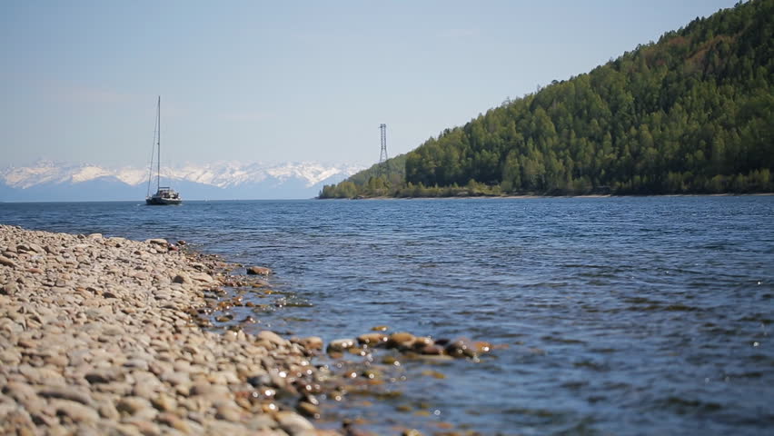 Header of chain of mountains