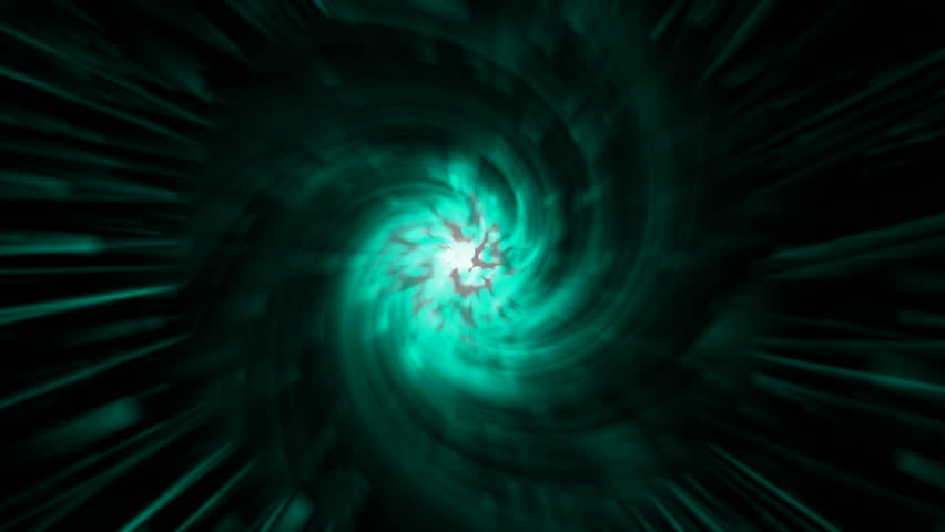 swirl rays laser light in super space,rotation galaxy nebula,tunnel time hole and stargate in cosmos.