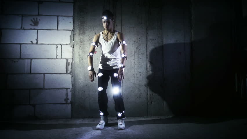 Young men dancing video clip.