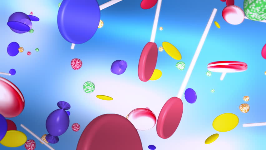 Falling candy