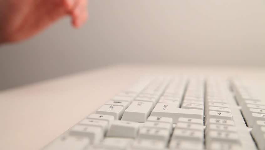 Keyboard typing