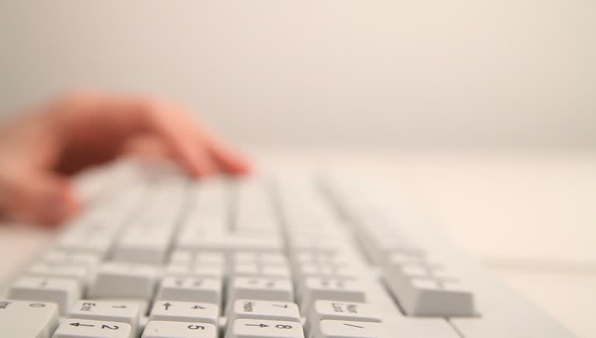 Keyboard typing
