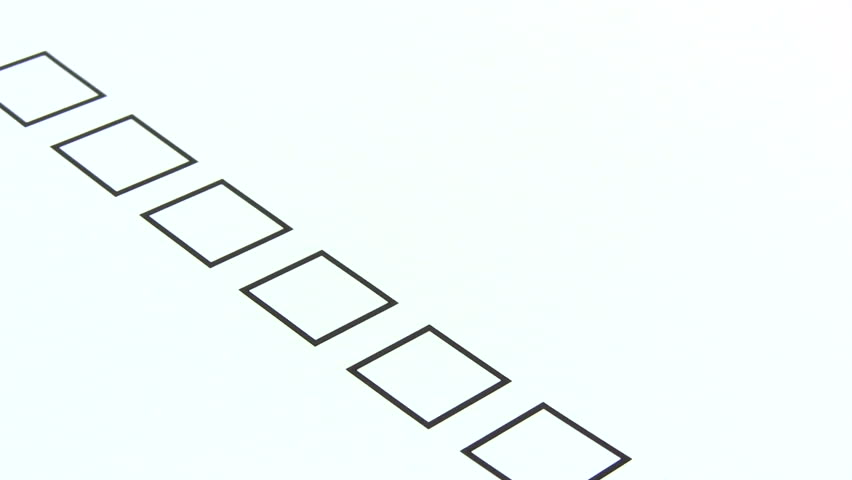 Checklist