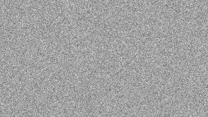 TV noise transition to color bars with sound.